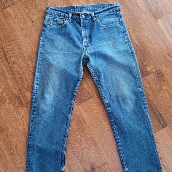 Vintage Levi 505 Jeans Actual waist 34" - Picture 3 of 12